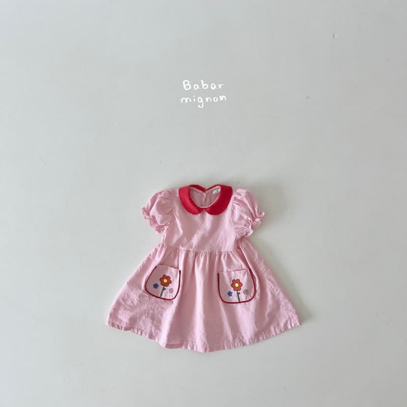 Babar Mignon - Korean Children Fashion - #kidsshorts - Pocket One-piece - 3