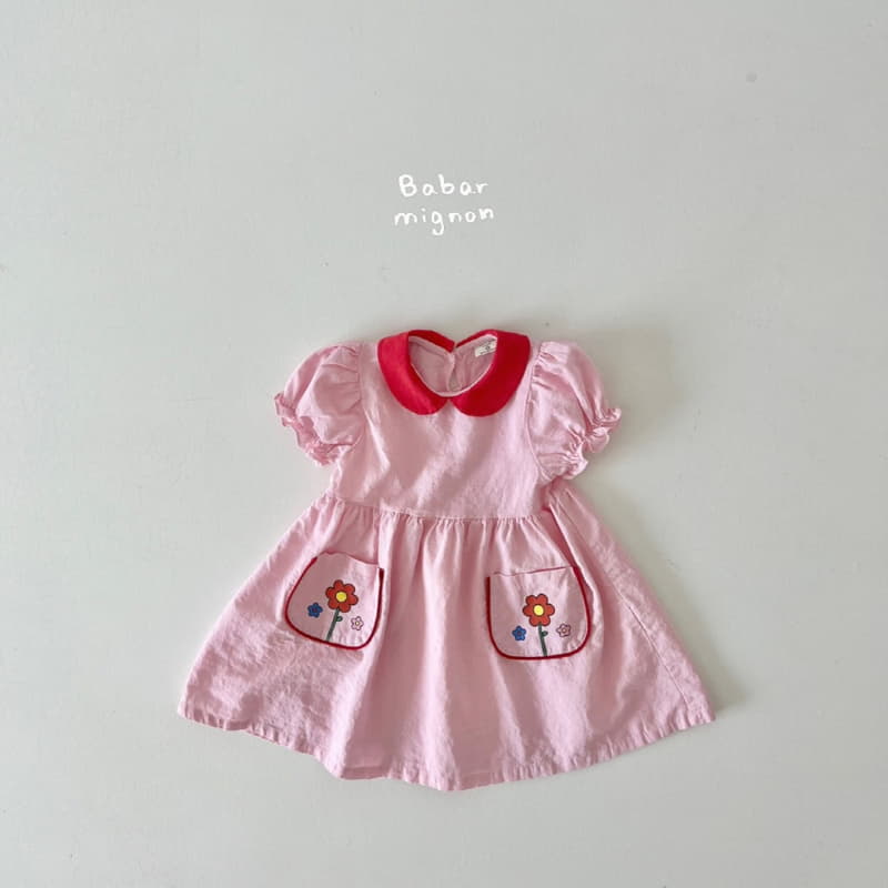 Babar Mignon - Korean Children Fashion - #kidsshorts - Pocket One-piece - 4