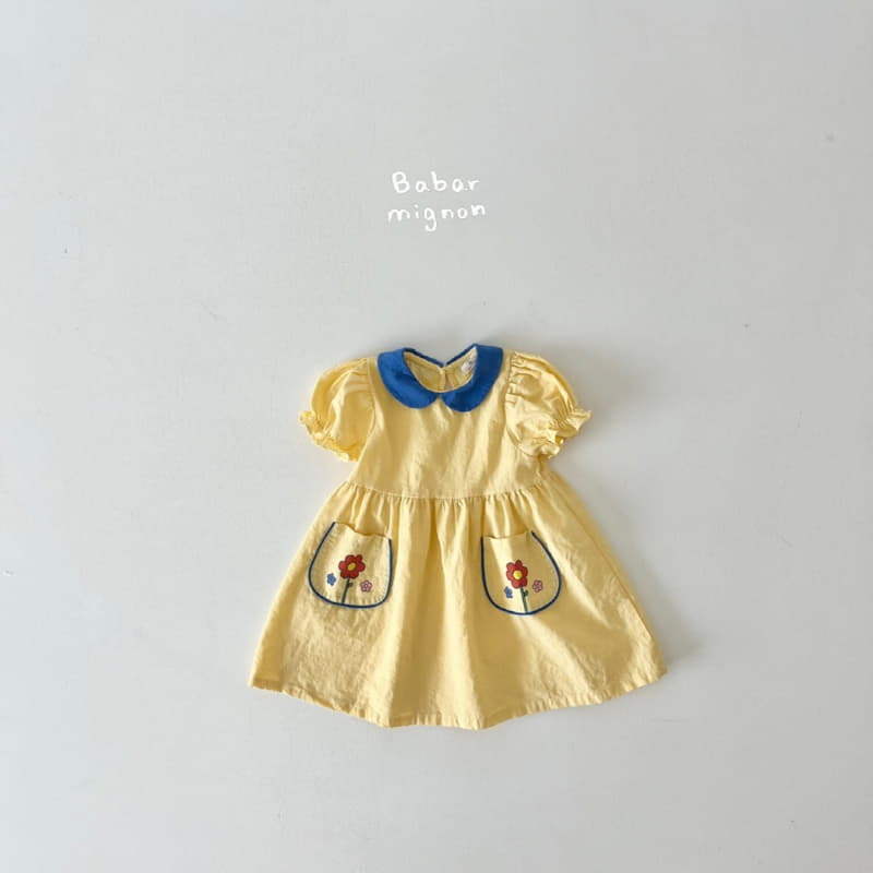 Babar Mignon - Korean Children Fashion - #magicofchildhood - Pocket One-piece - 8