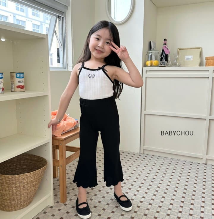 Babychou - Korean Children Fashion - #Kfashion4kids - Ribbon Sleeveless - 10