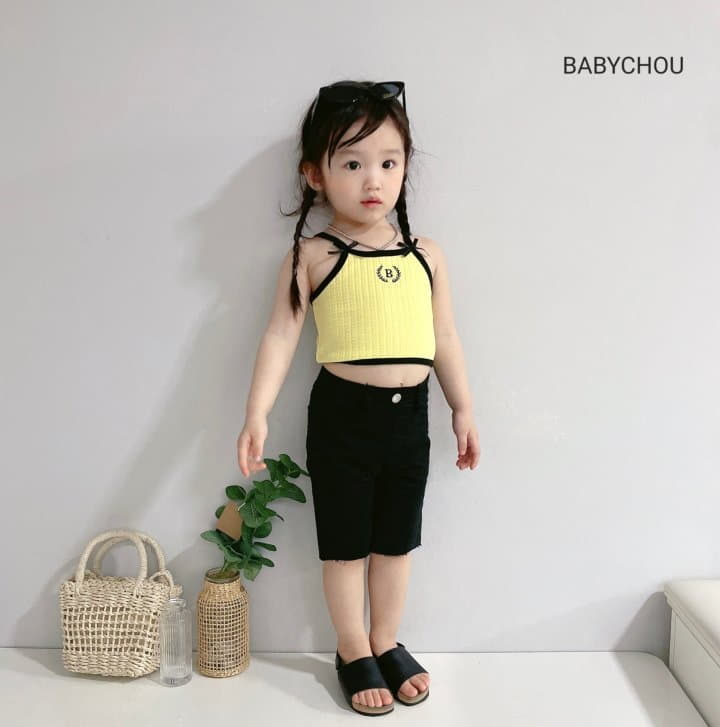 Babychou - Korean Children Fashion - #magicofchildhood - Ribbon Sleeveless - 12