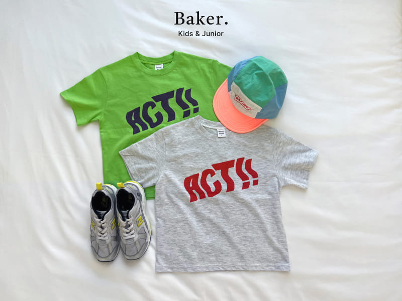 Baker - Korean Children Fashion - #Kfashion4kids - Act ! Tee - 3