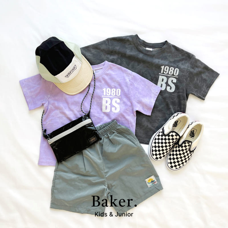 Baker - Korean Children Fashion - #kidsshorts - Water Tee