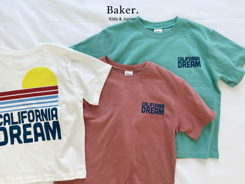 Baker - Korean Children Fashion - #kidsshorts - California Tee - 4