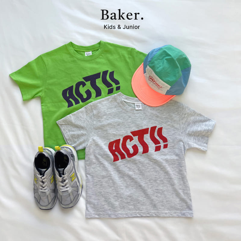 Baker - Korean Children Fashion - #kidsstore - Act ! Tee