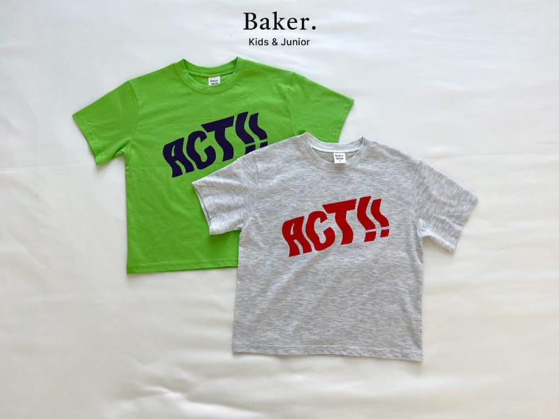 Baker - Korean Children Fashion - #kidzfashiontrend - Act ! Tee - 2