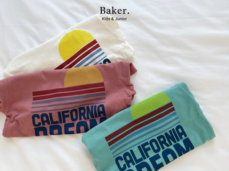 Baker - Korean Children Fashion - #magicofchildhood - California Tee - 8