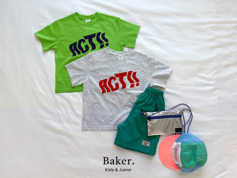 Baker - Korean Children Fashion - #minifashionista - Act ! Tee - 6