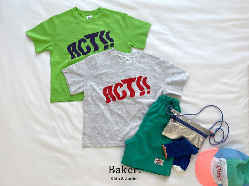 Baker - Korean Children Fashion - #prettylittlegirls - Act ! Tee - 7