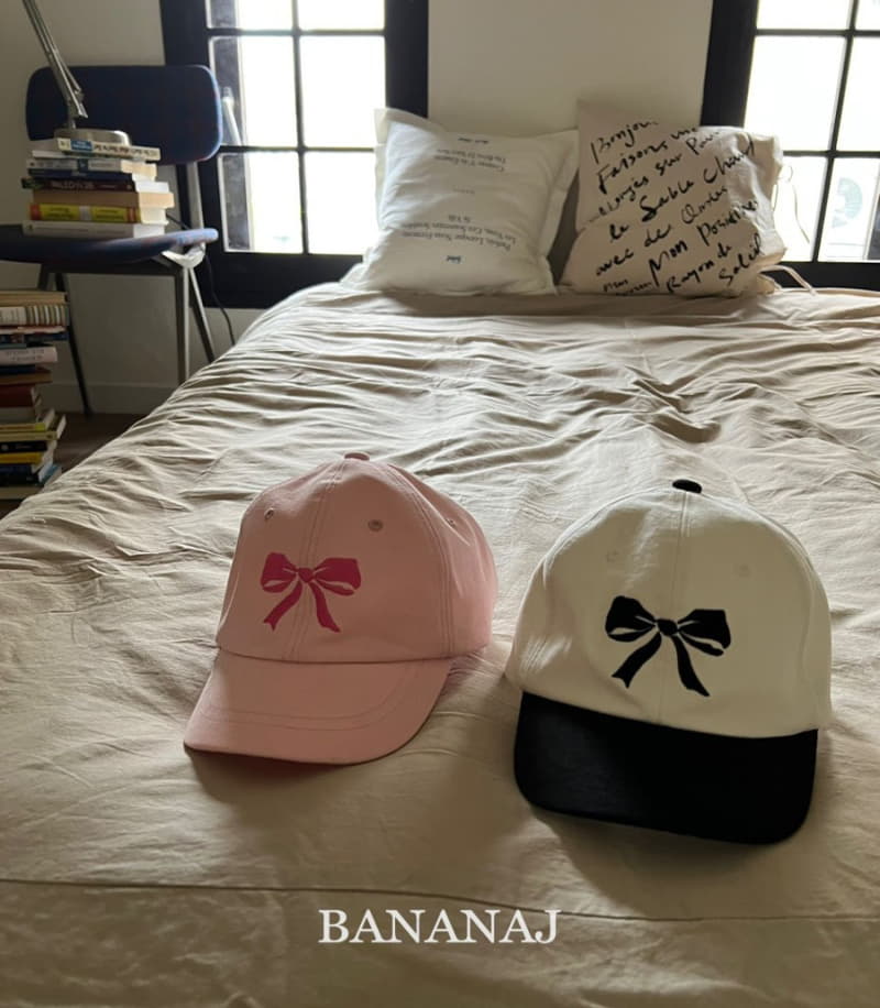 Banana J - Korean Children Fashion - #designkidswear - Ribbon Cap - 5