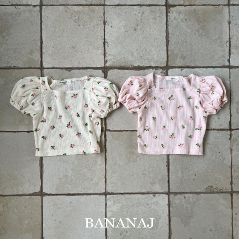 Banana J - Korean Children Fashion - #fashionkids - Shebi Rose Tee