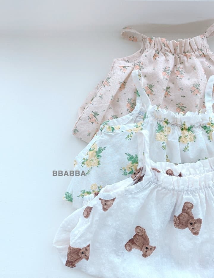 Bbabba - Korean Baby Fashion - #babygirlfashion - Molly String Sleeveless Bodysuit - 9