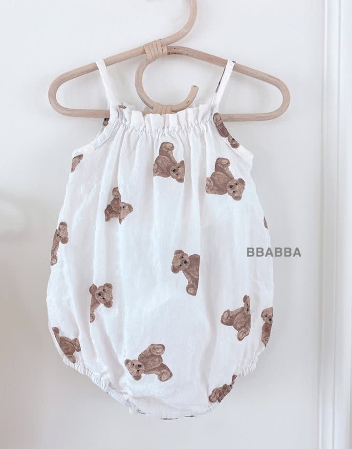 Bbabba - Korean Baby Fashion - #babyootd - Molly String Sleeveless Bodysuit - 12