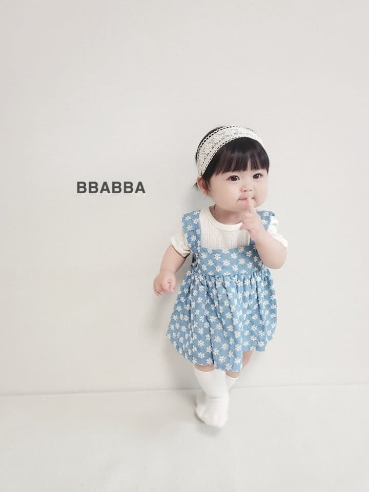 Bbabba - Korean Baby Fashion - #babywear - Denim Bustier - 6