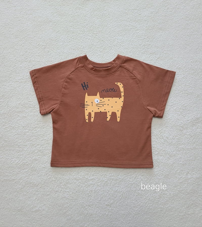 Beagle - Korean Children Fashion - #Kfashion4kids - High Cat Tee - 2