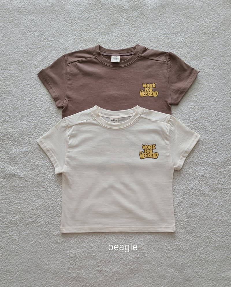 Beagle - Korean Children Fashion - #discoveringself - Camping Tee - 6