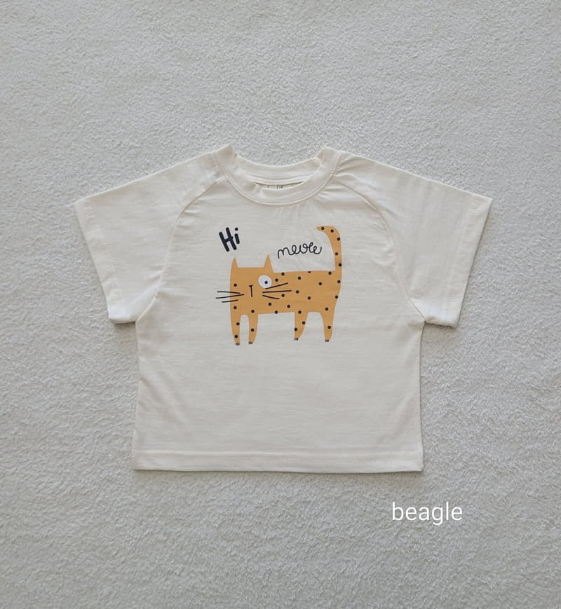 Beagle - Korean Children Fashion - #kidzfashiontrend - High Cat Tee