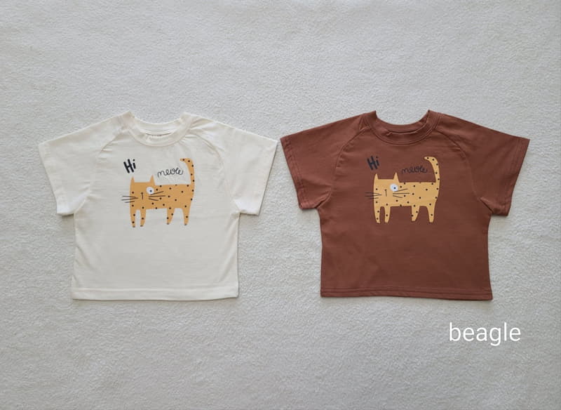 Beagle - Korean Children Fashion - #littlefashionista - High Cat Tee - 3