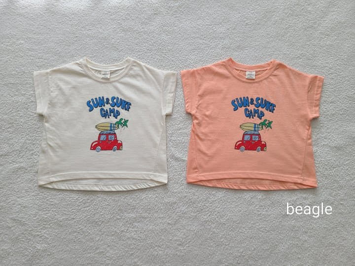 Beagle - Korean Children Fashion - #littlefashionista - Surfing Tee - 2