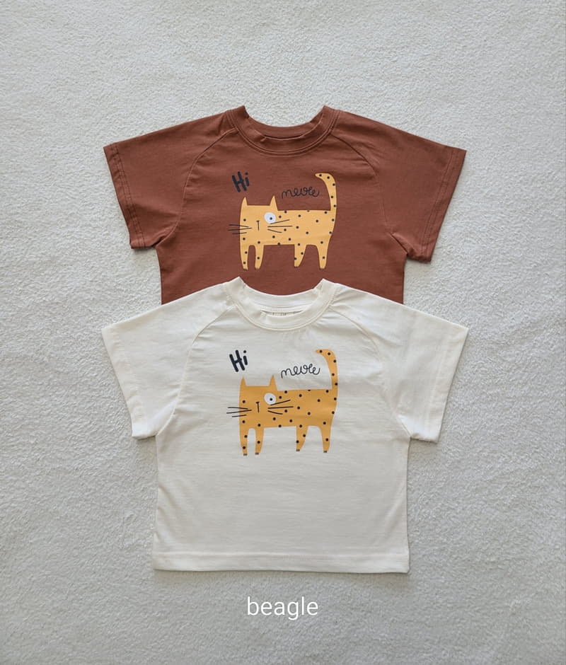 Beagle - Korean Children Fashion - #littlefashionista - High Cat Tee - 4