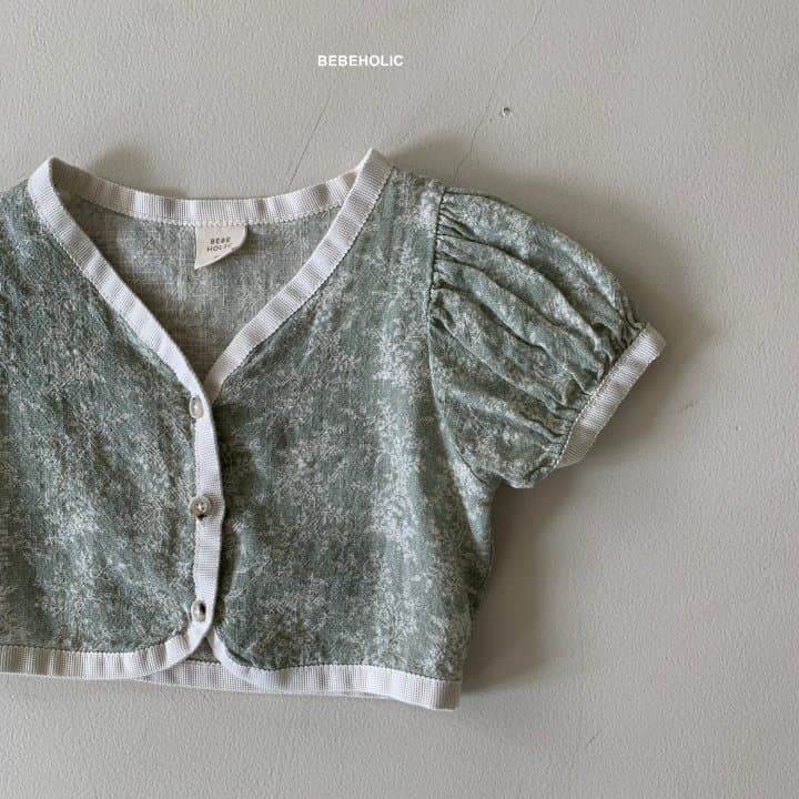 Bebe Holic - Korean Baby Fashion - #babyboutique - Small Flower Cardigan - 11