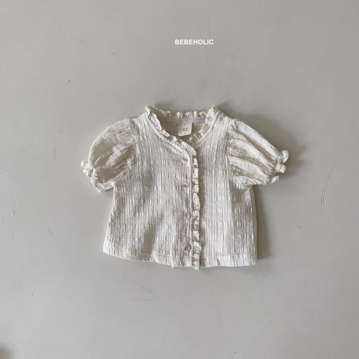 Bebe Holic - Korean Baby Fashion - #babyfever - Bunny Frill Blouse - 8