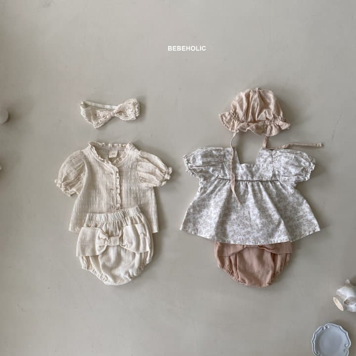 Bebe Holic - Korean Baby Fashion - #onlinebabyshop - Ribbon Bloomer - 2