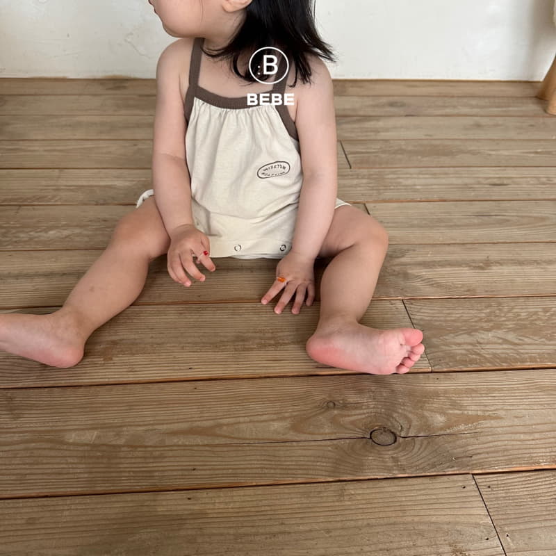 Bella Bambina - Korean Baby Fashion - #babylifestyle - Bebe Peanut Piping Bodyuit - 2