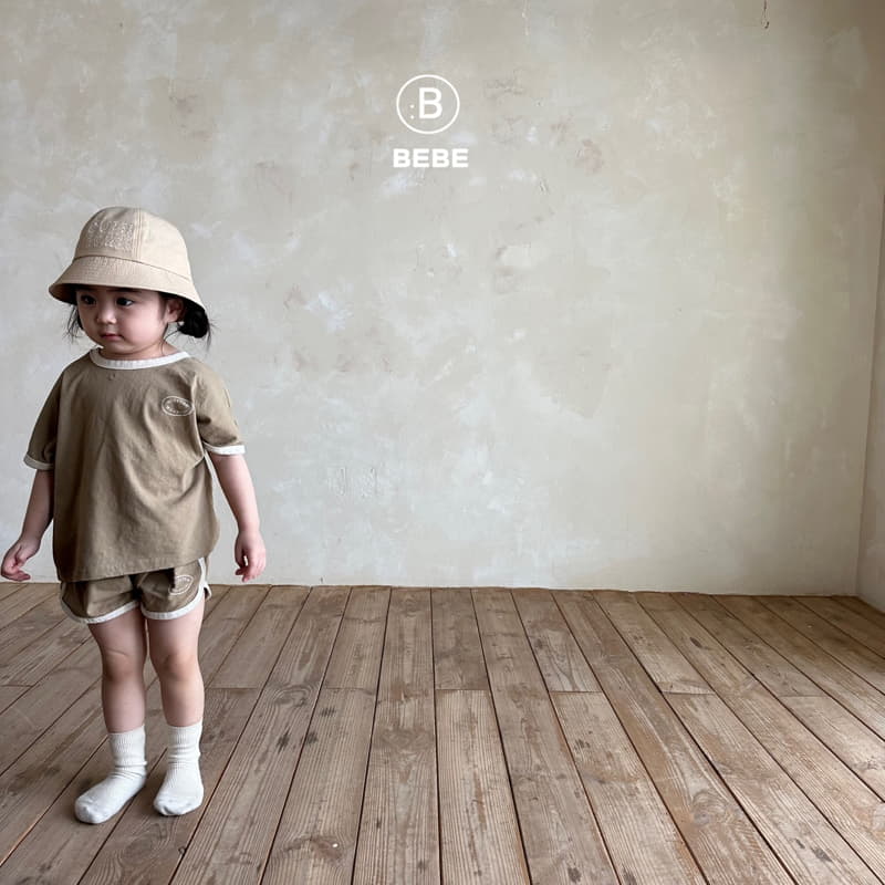 Bella Bambina - Korean Baby Fashion - #babyoninstagram - Bebe Peanut Piping Top Bottom Set - 3