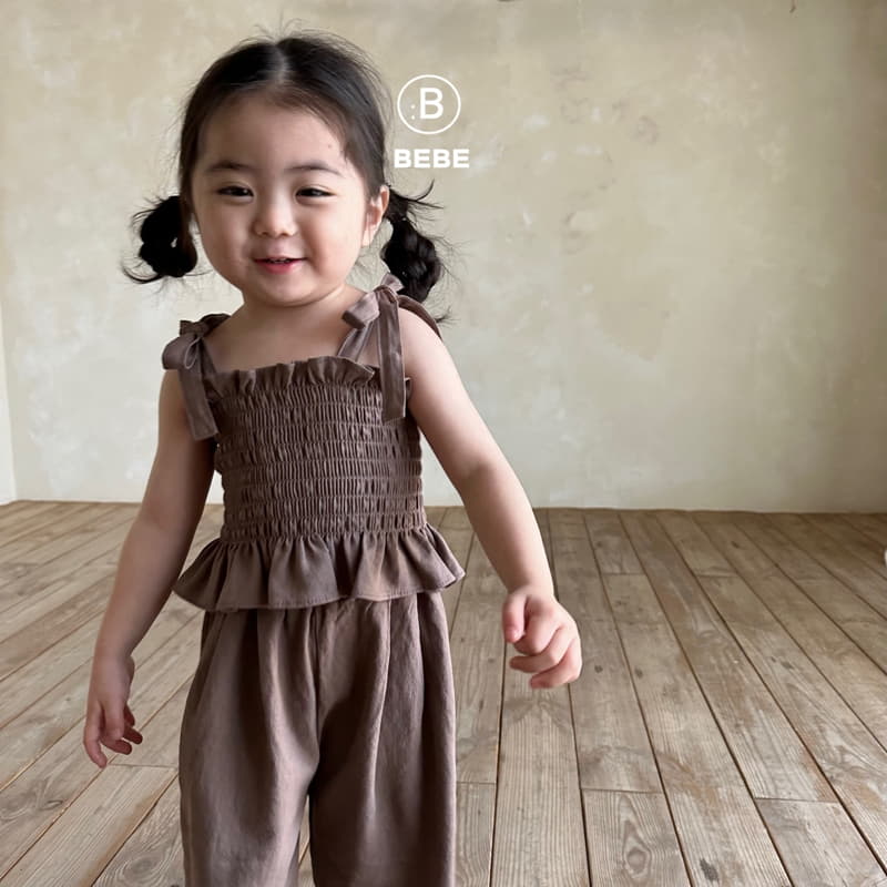 Bella Bambina - Korean Baby Fashion - #babyootd - Bebe Muzi Mureang Top Bottom Set - 6