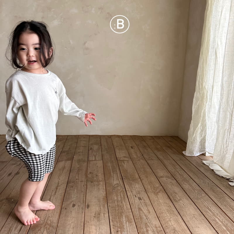 Bella Bambina - Korean Baby Fashion - #babyootd - Bebe Check Roche Shorts - 5