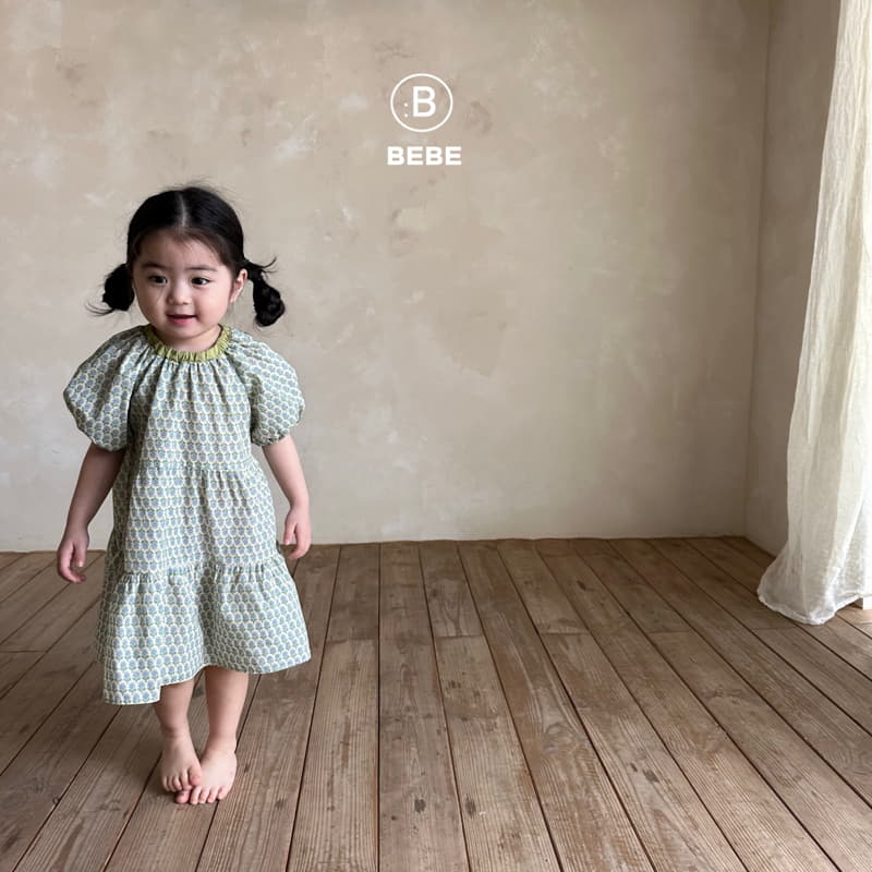 Bella Bambina - Korean Baby Fashion - #onlinebabyshop - Bebe And Ribbon One-piece - 6