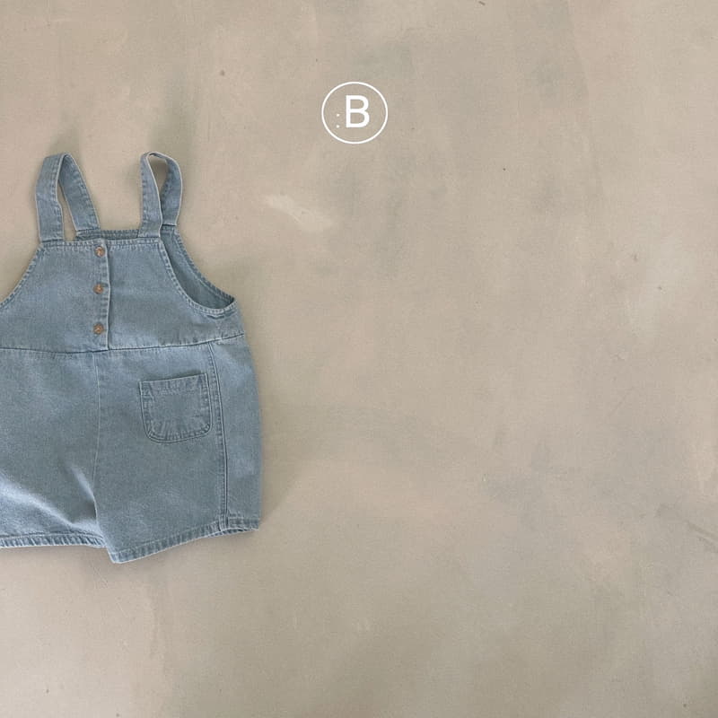 Bella Bambina - Korean Children Fashion - #littlefashionista - Together Denim Dungarees  - 12