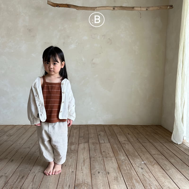 Bella Bambina - Korean Children Fashion - #littlefashionista - Ash Linen Jumper - 2