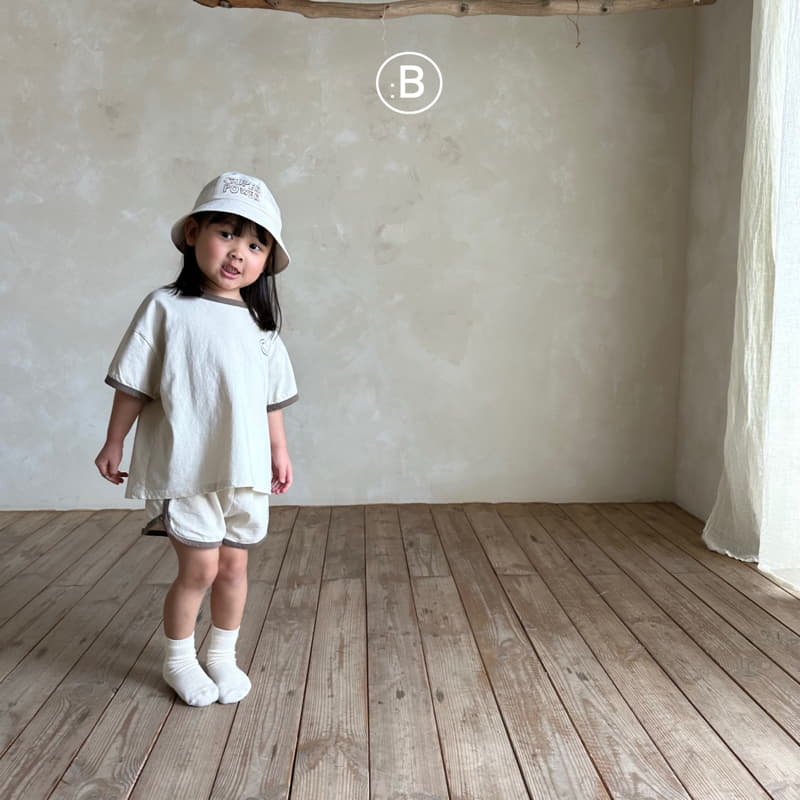 Bella Bambina - Korean Children Fashion - #magicofchildhood - Peanut Piping Top Bottom Set - 7