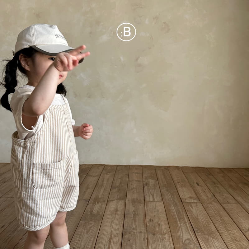 Bella Bambina - Korean Children Fashion - #minifashionista - Lio Piping String Bodysuit Denim - 11