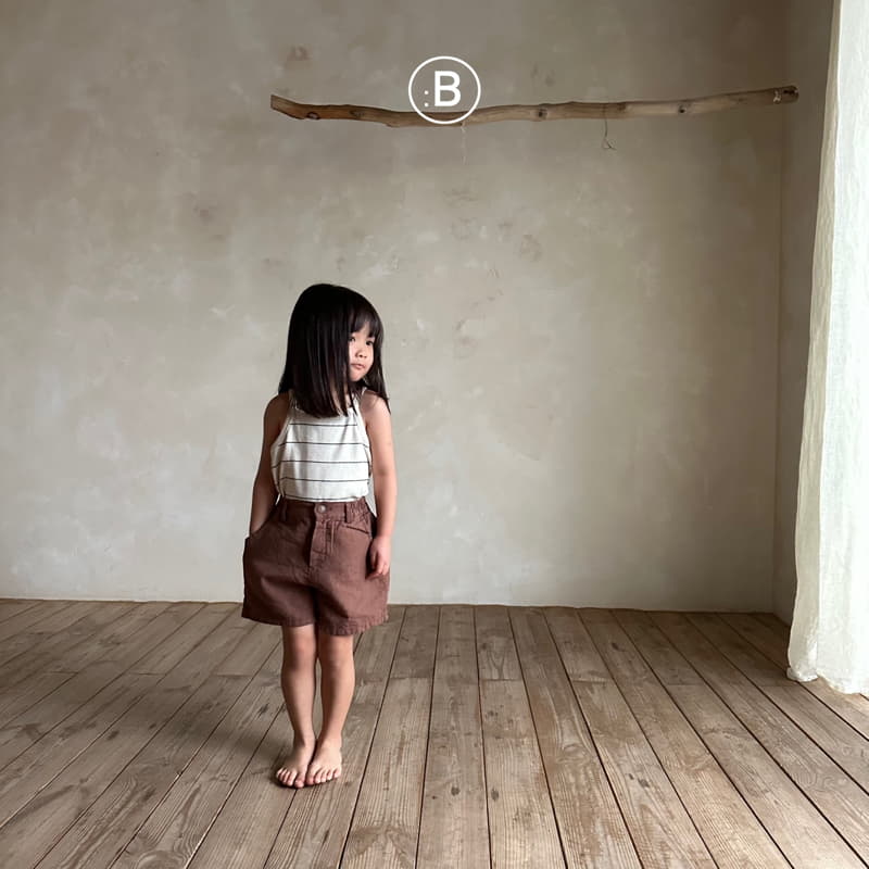 Bella Bambina - Korean Children Fashion - #prettylittlegirls - Wood Linen Pants - 5