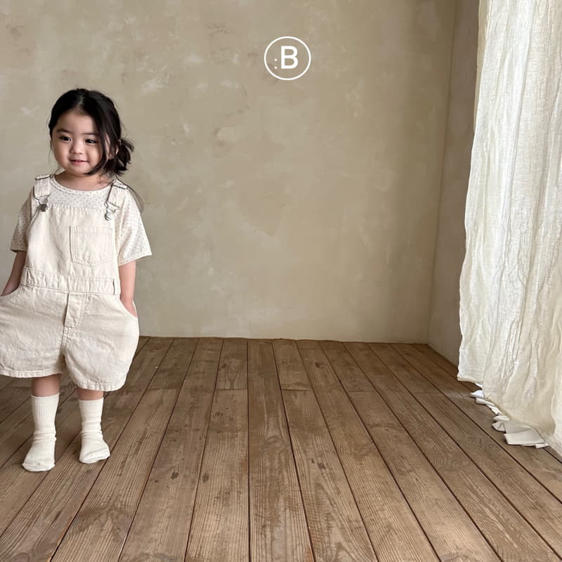 Bella Bambina - Korean Children Fashion - #todddlerfashion - Cad Linen Dungarees