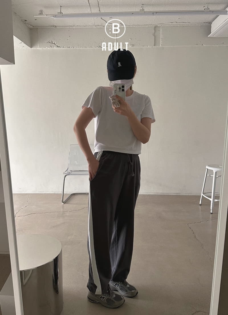 Bella Bambina - Korean Women Fashion - #thatsdarling - Sand Line Pants Mom - 6