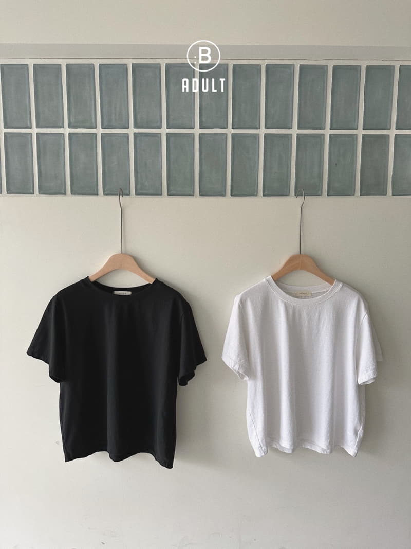 Bella Bambina - Korean Women Fashion - #womensfashion - Basic Half Tee Mom - 11