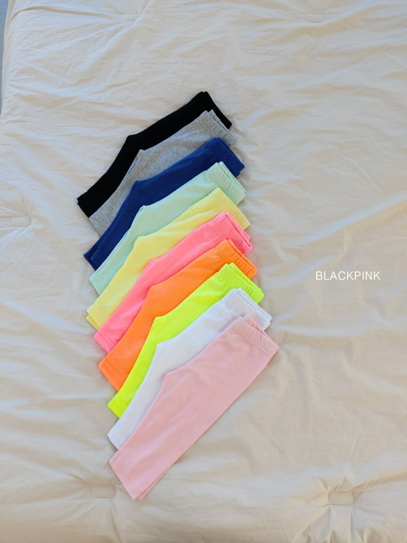 Black Pink - Korean Children Fashion - #Kfashion4kids - Cool Leggings - 7