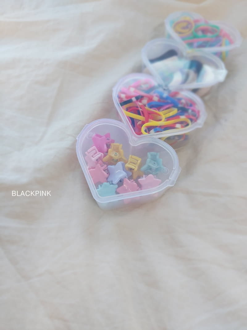 Black Pink - Korean Children Fashion - #childofig - Random Heart Case - 7