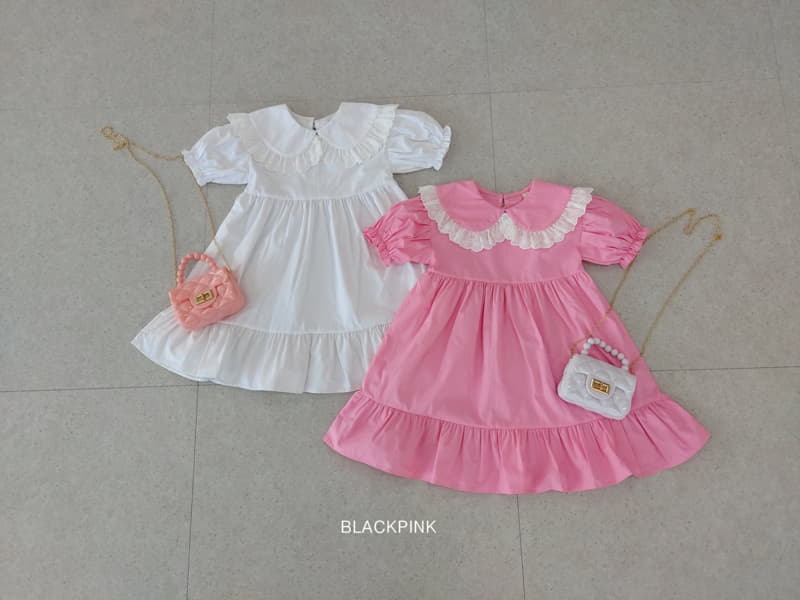 Black Pink - Korean Children Fashion - #fashionkids - Ember Lace One-piece