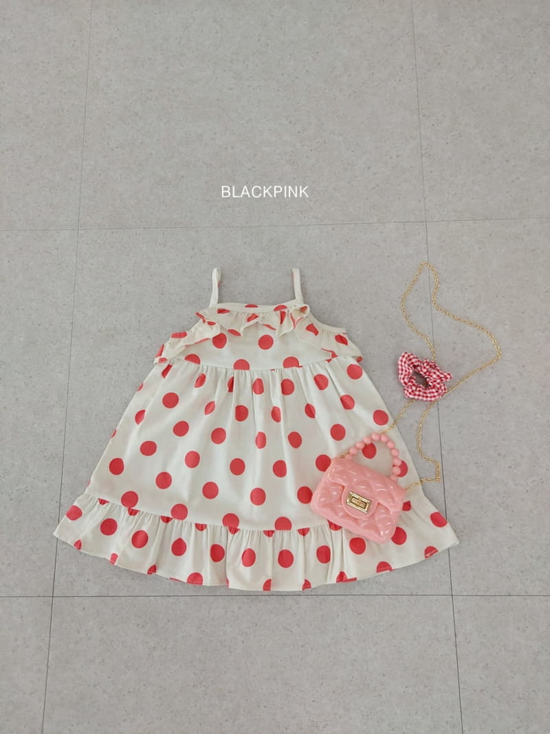 Black Pink - Korean Children Fashion - #kidsshorts - Lavin One-piece - 4