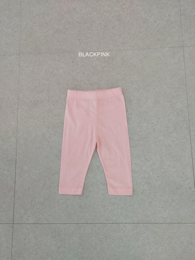 Black Pink - Korean Children Fashion - #littlefashionista - Cool Leggings - 8