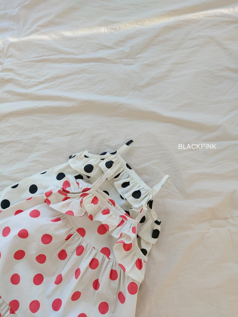 Black Pink - Korean Children Fashion - #magicofchildhood - Lavin One-piece - 8