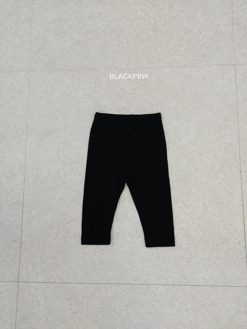 Black Pink - Korean Children Fashion - #minifashionista - Cool Leggings - 10