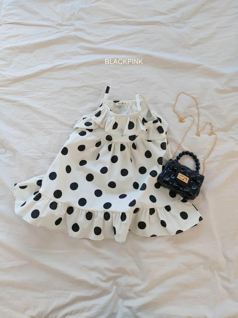 Black Pink - Korean Children Fashion - #minifashionista - Lavin One-piece - 9