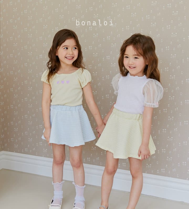 Bonaloi - Korean Children Fashion - #kidzfashiontrend - Edge Skirt - 4