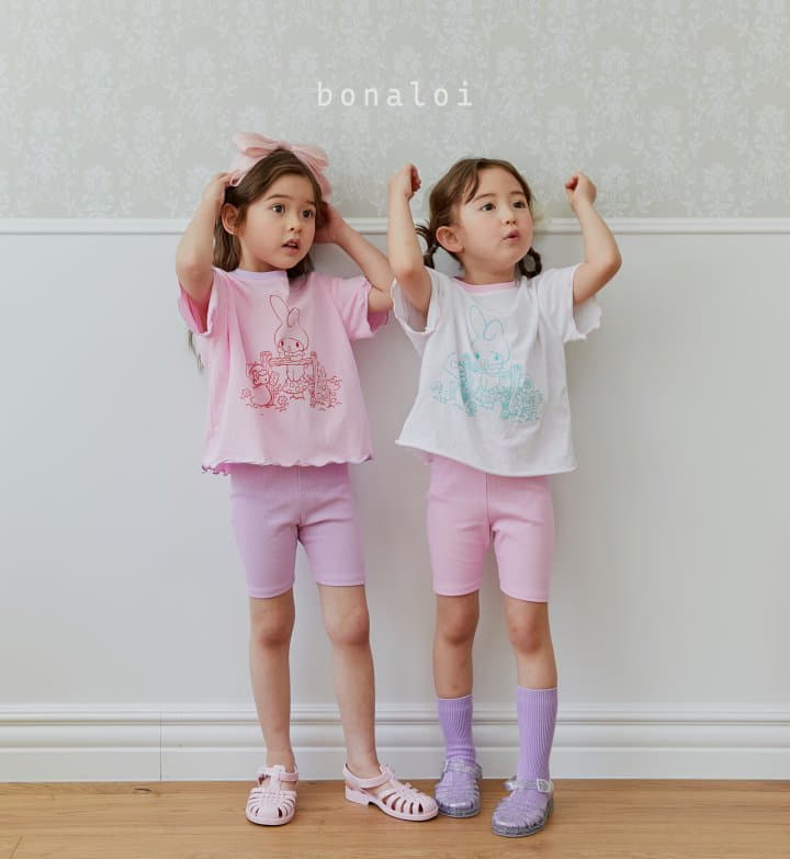 Bonaloi - Korean Children Fashion - #Kfashion4kids - Peminin Leggings - 5